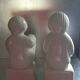 Pair of ceramic bookends from the 70s and 80s