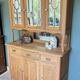 Beveled mirror dresser
