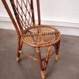 Italian rattan chair