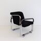 2 Cazzaro Bauhaus tubular steel armchairs