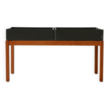 Vintage Scandinavian teak planter from the 1960s