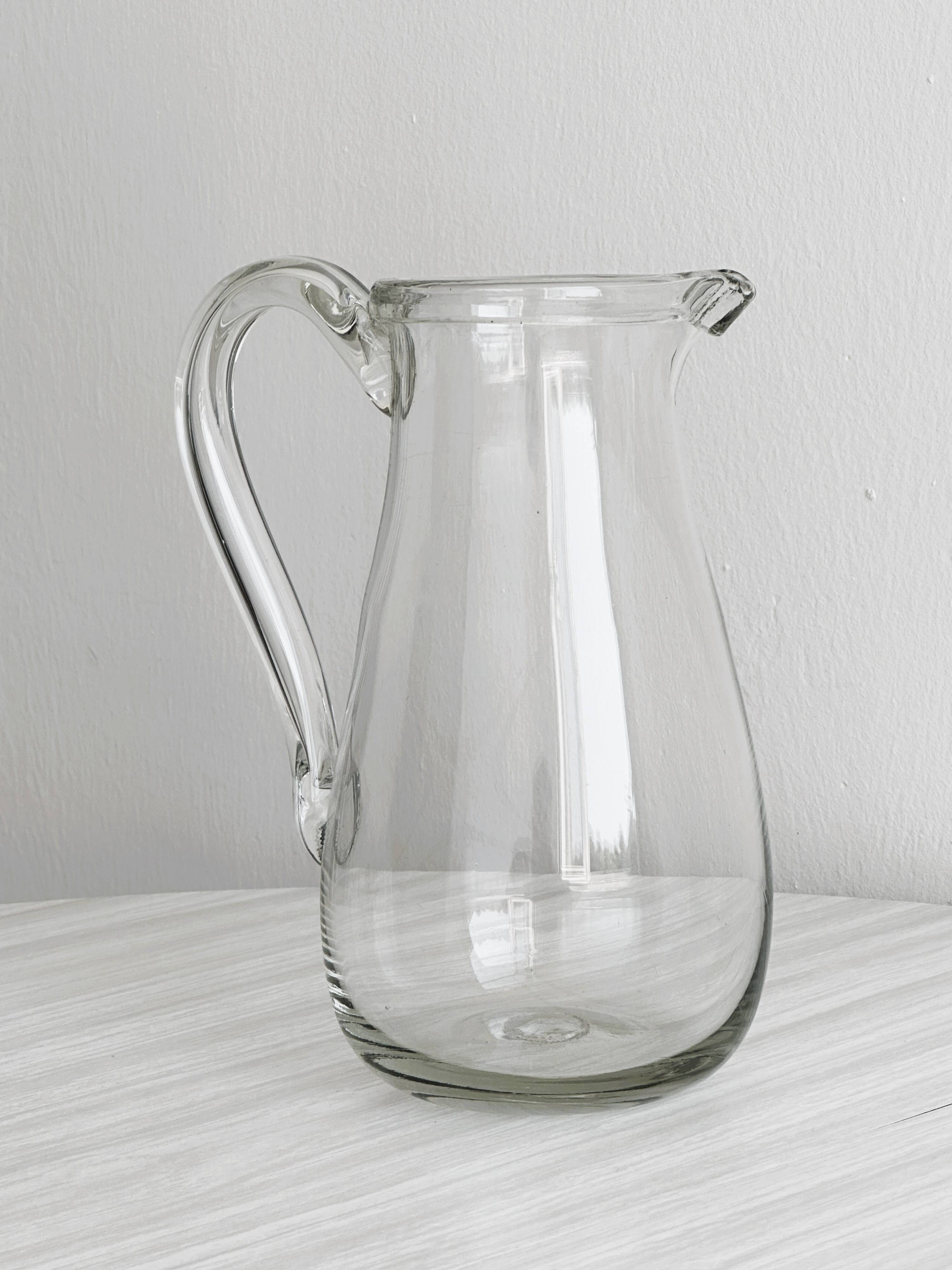 Hand-blown carafe