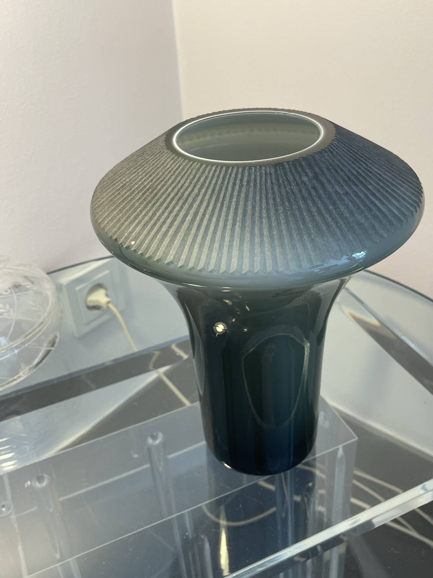 Magnifique Vase J Line neuf couleur kaki