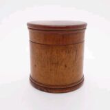 Boite ronde en bois