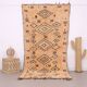 Peach Vintage Moroccan Rug 137 x 270 cm - Berber Rug Handmade - Wool Rug