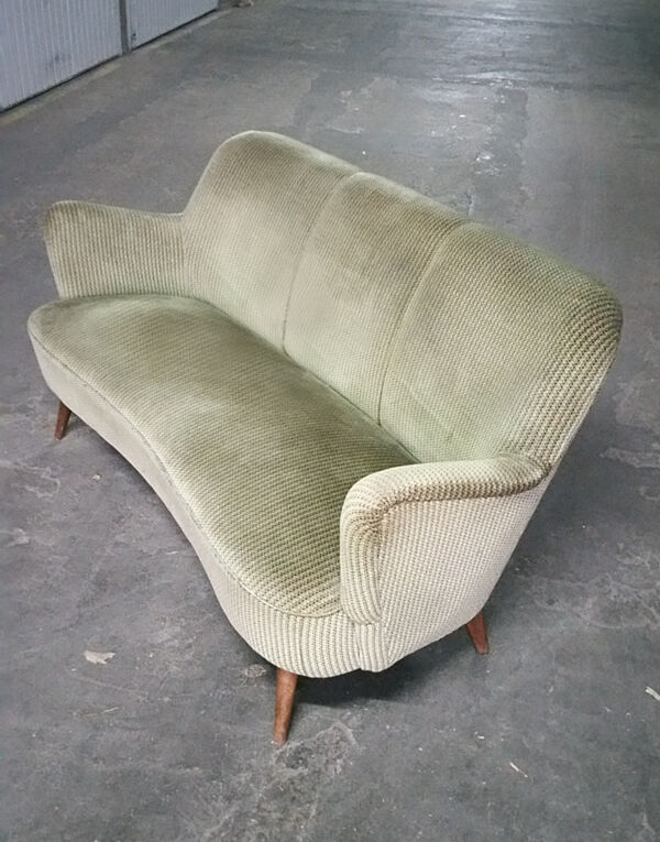 Canapé sofa design organique ARC Rein  années 50-60