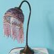 Lampe pampilles à poser art déco