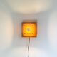 Pyramid Layered Wall Lamp In Orange By Hustadt Leuchten, Germany 1960S