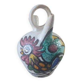 Jug, large ceramic goat by Pablo Sanguino Toledo.