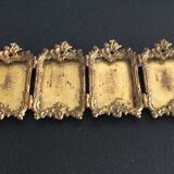 Old brass photo frame