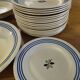 Lot assiettes de Gien - Modèle Yvonne