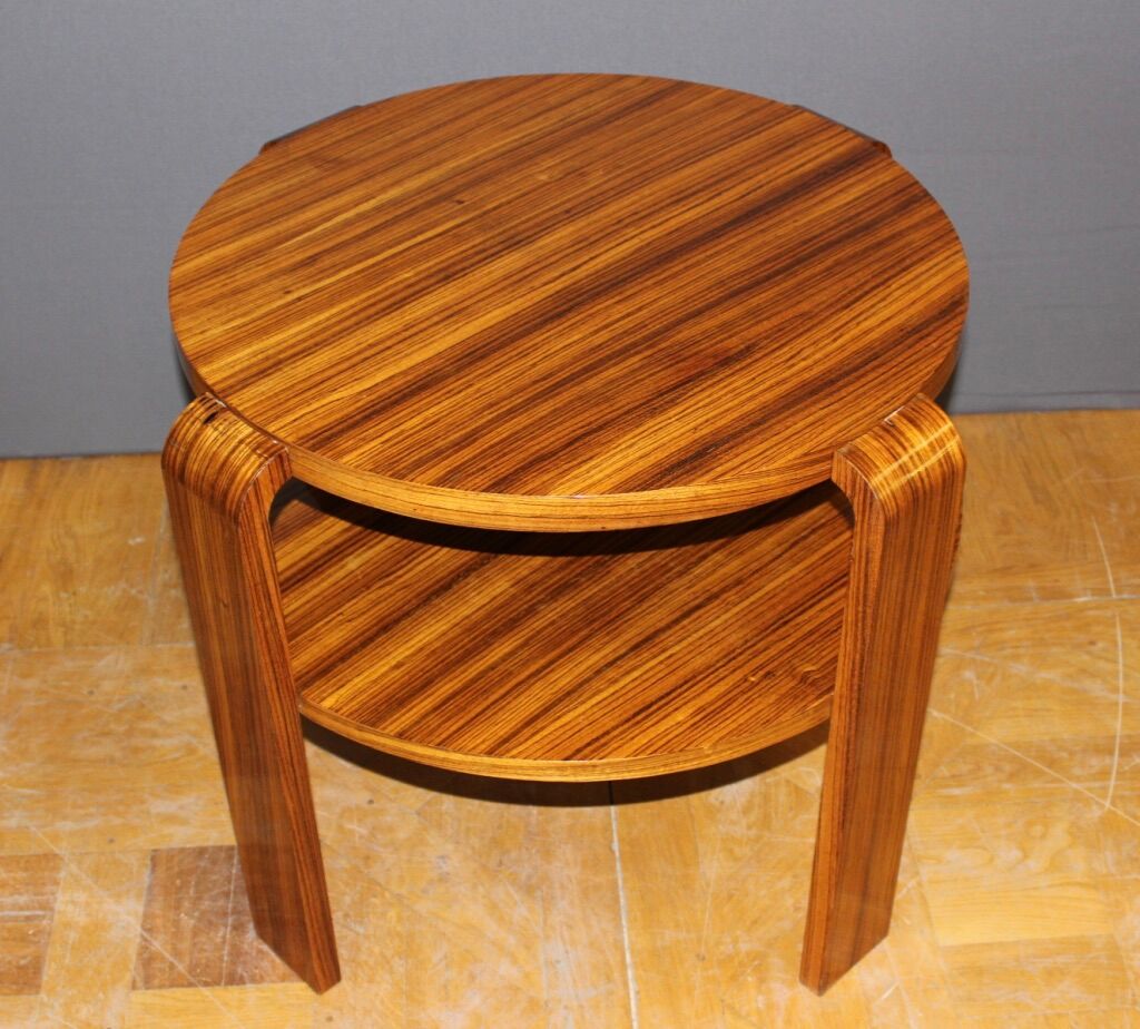 Gueridon art deco rosewood
