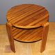 Gueridon art deco rosewood