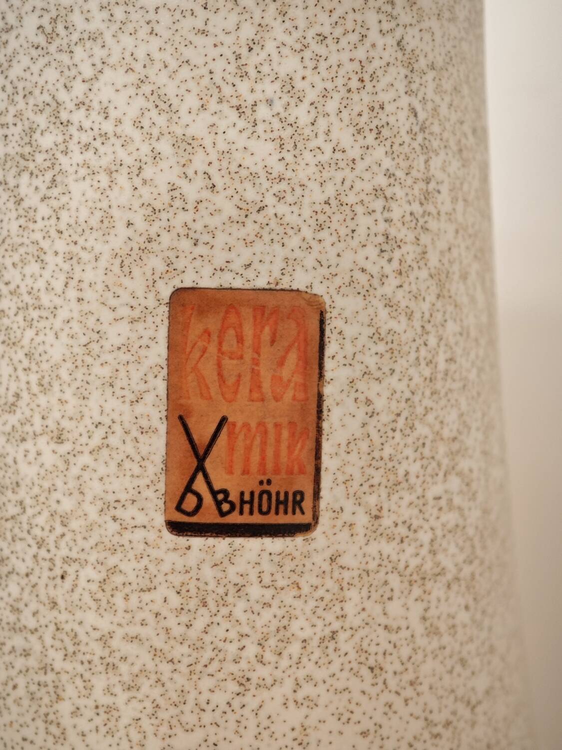 West Germany vase 310 - 22 Dumler and Breiden ochre green