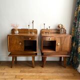 Pair of Art Deco bedside tables