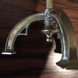 Pair of small brass candlesticks