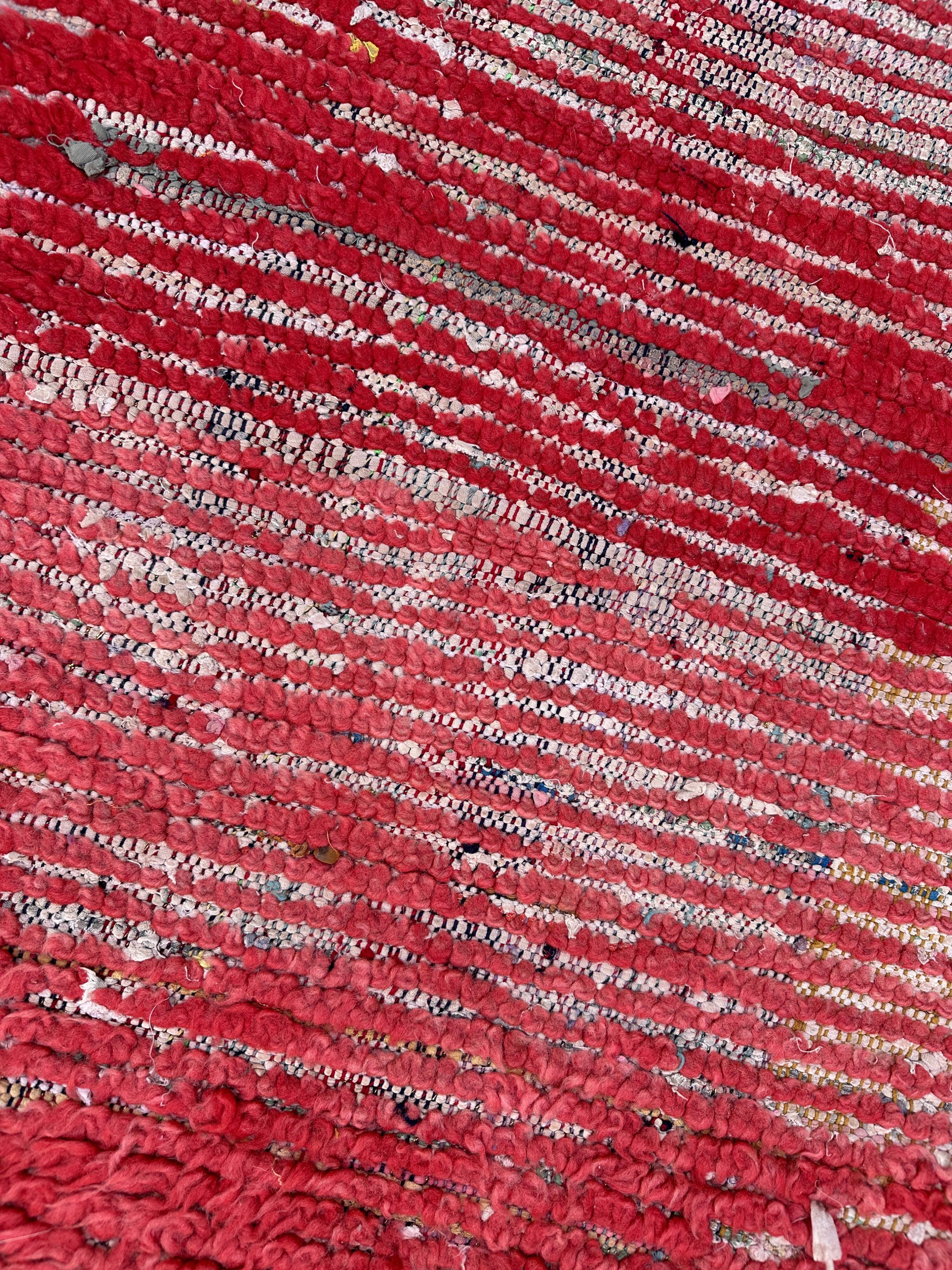 Moroccan rug Beni M'guild red - 154 x 82 cm