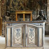 18th Century Double Evolution Hunting Buffet in Remoulded Wood from the Louis XIV Period