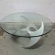 "Propeller" coffee table designed by Knut Hesterberg, Ronald Schmitt edition