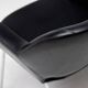 Kilta chair in black Naugahyde by Olli Mannermaa for Martela Oy, Finland, 1960