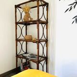 Rattan bamboo floor