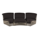 Black (3) Pantonova by Verner Panton