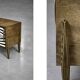 Scandinavian Sideboard in Birch with Hand-Painted Op-Art Pattern, 1960s