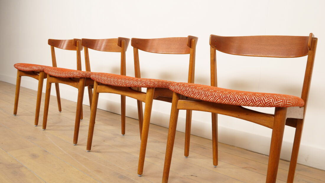 Set of 4 Farstrup dining chairs - Danish design vintage