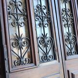 Porte d'entrée XIXème en chêne