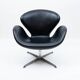 Danish chair Swan design Arne Jacobsen Fritz Hansen