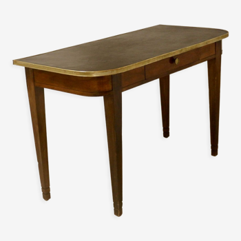 Console or half-moon desk with drawer