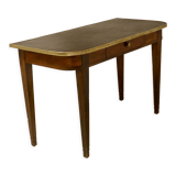Console or half-moon desk with drawer