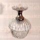 Glass and chrome metal suspension - mid 20th century