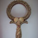 Hand or hanging shell mirror