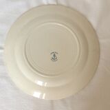 Round dish Terre de Fer navy blue L G model Doullens