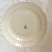 Round dish Terre de Fer navy blue L G model Doullens