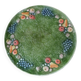 Large antique earthenware dish