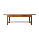 Large wooden oval table - 4 drawers