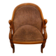 swan neck armchair