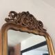 Old Louis XVI style mirror in gilded wood 68 x 39cm