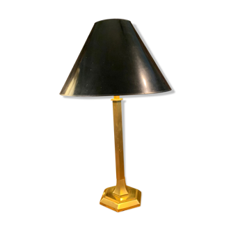 Lampe en laiton doré 65 cm