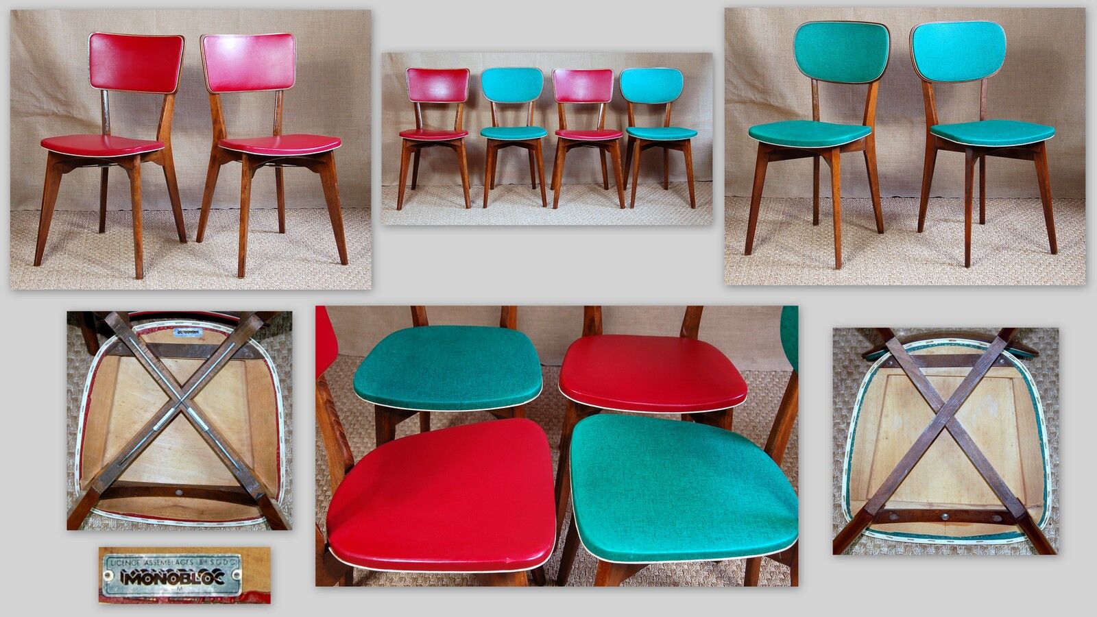 4 Luterma bistro chairs 50/60