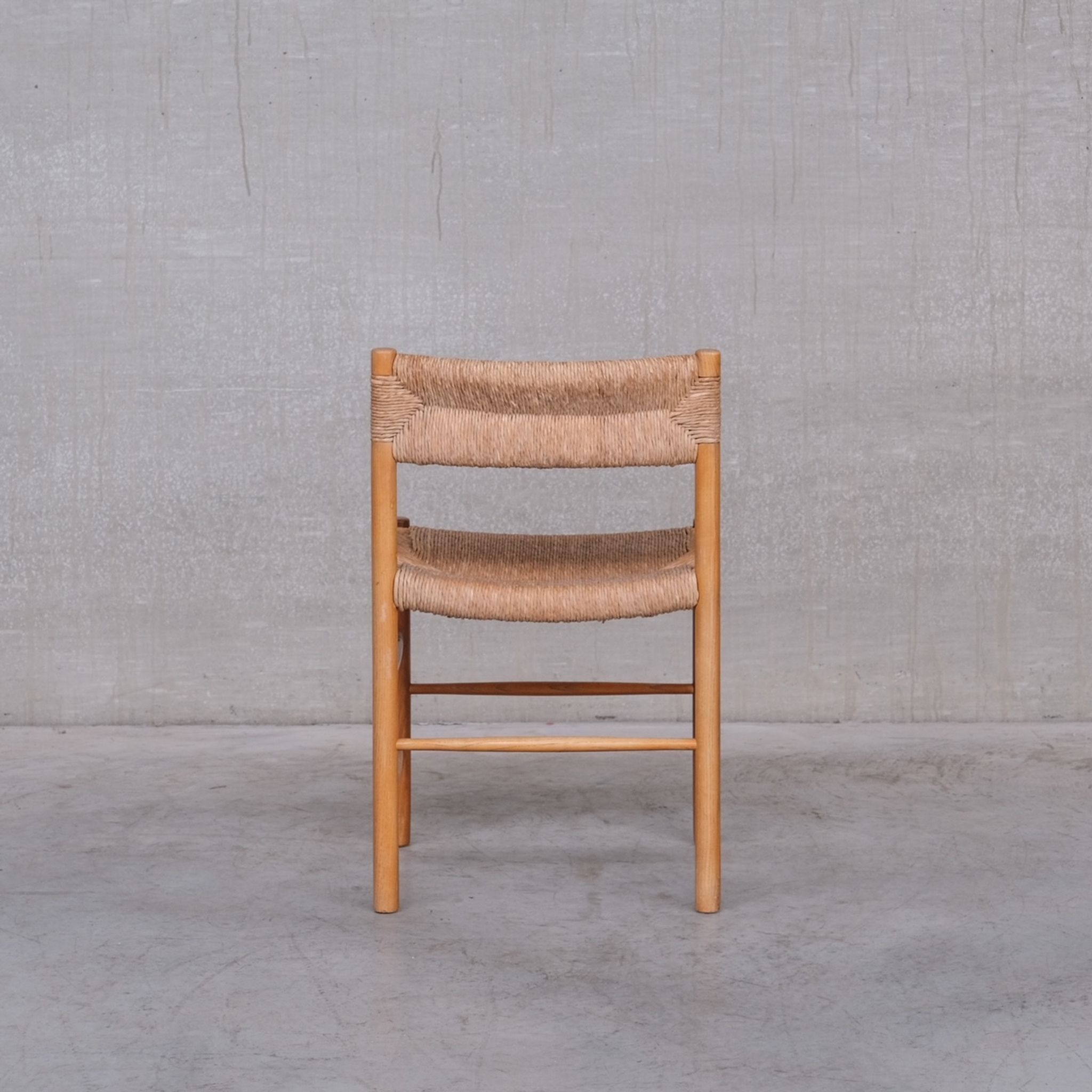 'Dordogne' Mid-Century Rush Dining Chairs