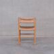 'Dordogne' Mid-Century Rush Dining Chairs