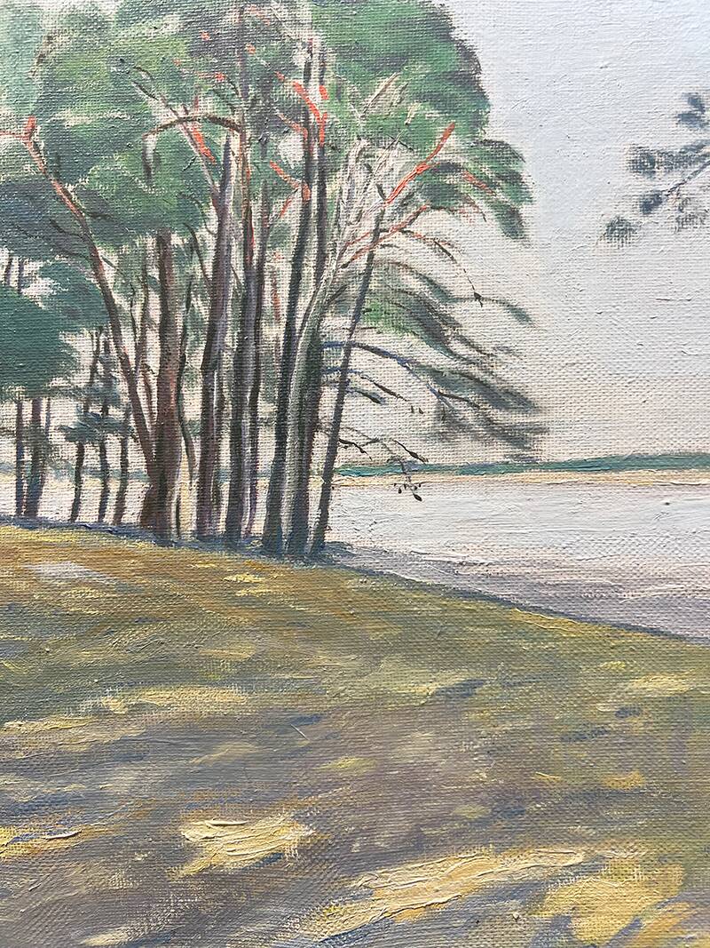 Painting “Dunes”, L.Grelier, 1962