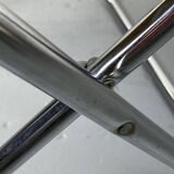 Mustard yellow folding chair