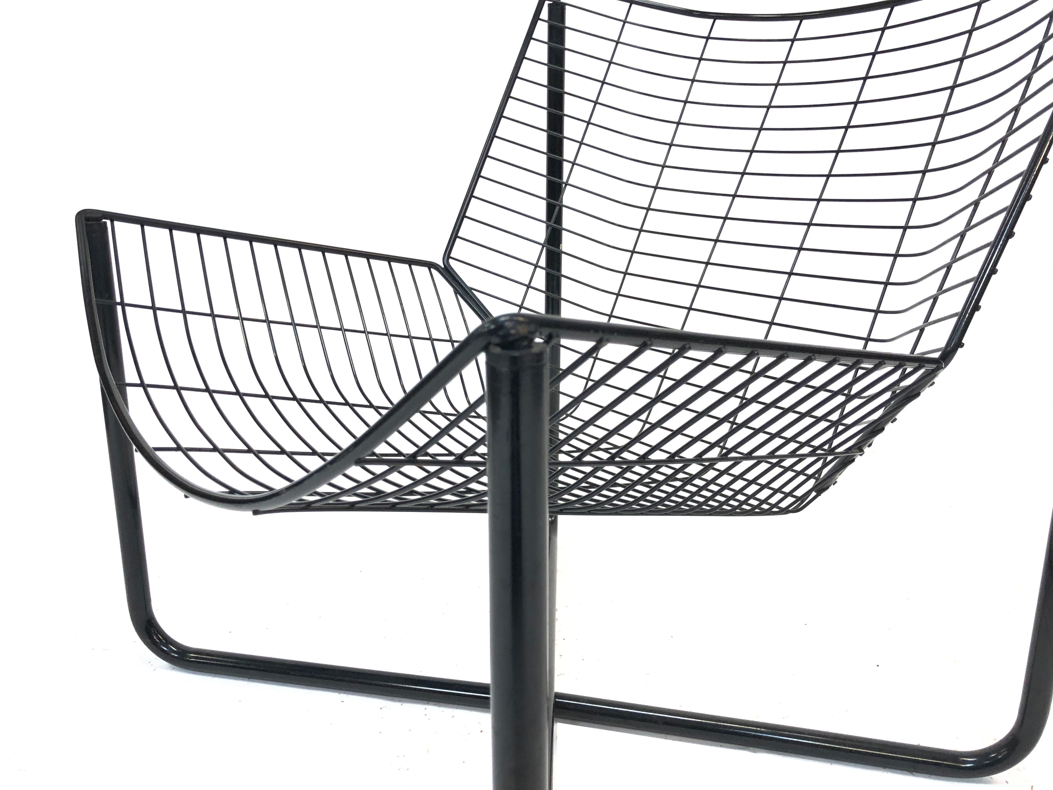 Fauteuil Ikea Jarpen Wire Chair vintage Niels Gammelgaard