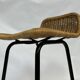 Tabouret de bar vintage Dirk van Sliedregt Rohe Noordwolde 1960 Pays-Bas