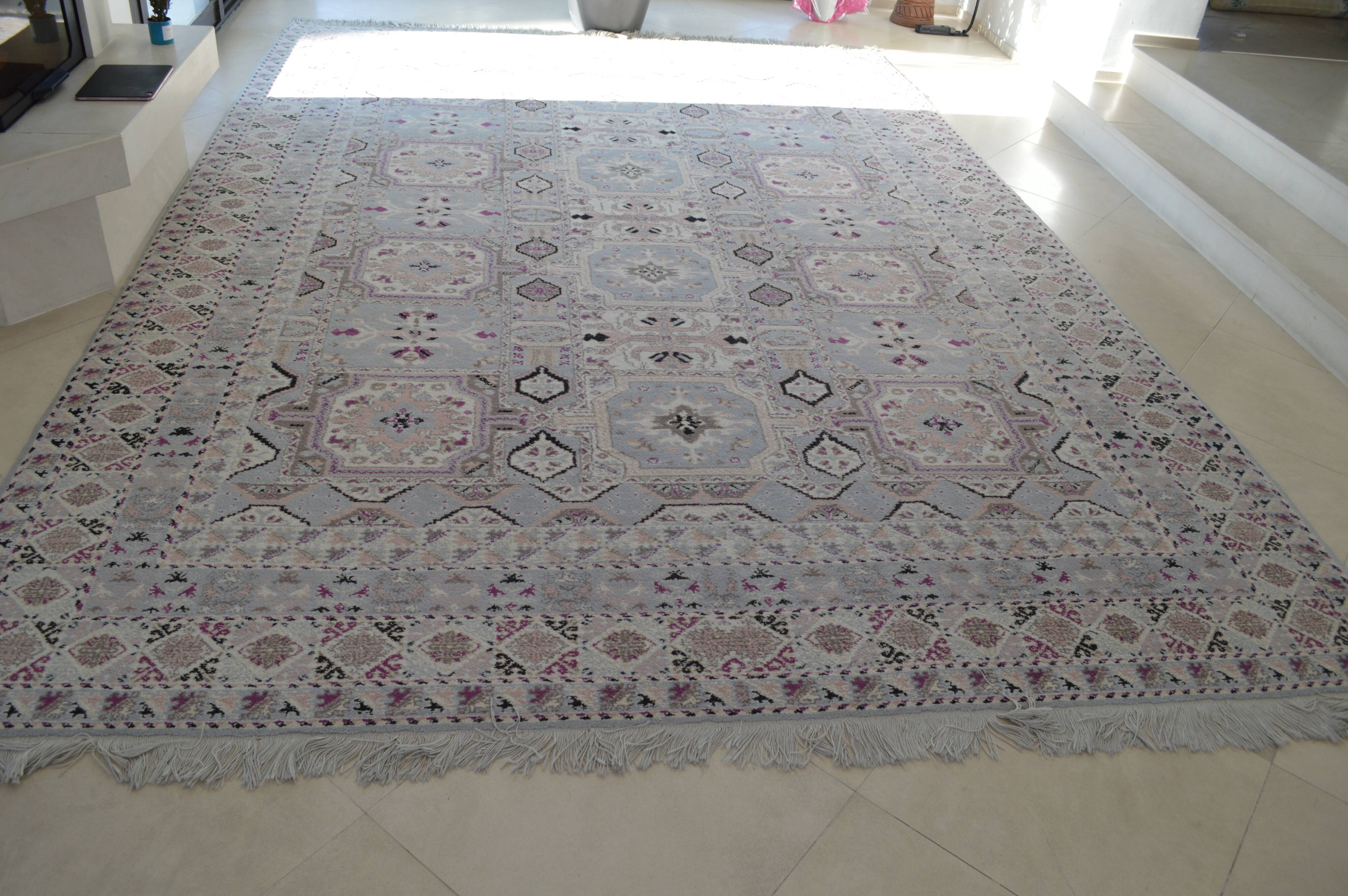 Handmade carpet from Morocco