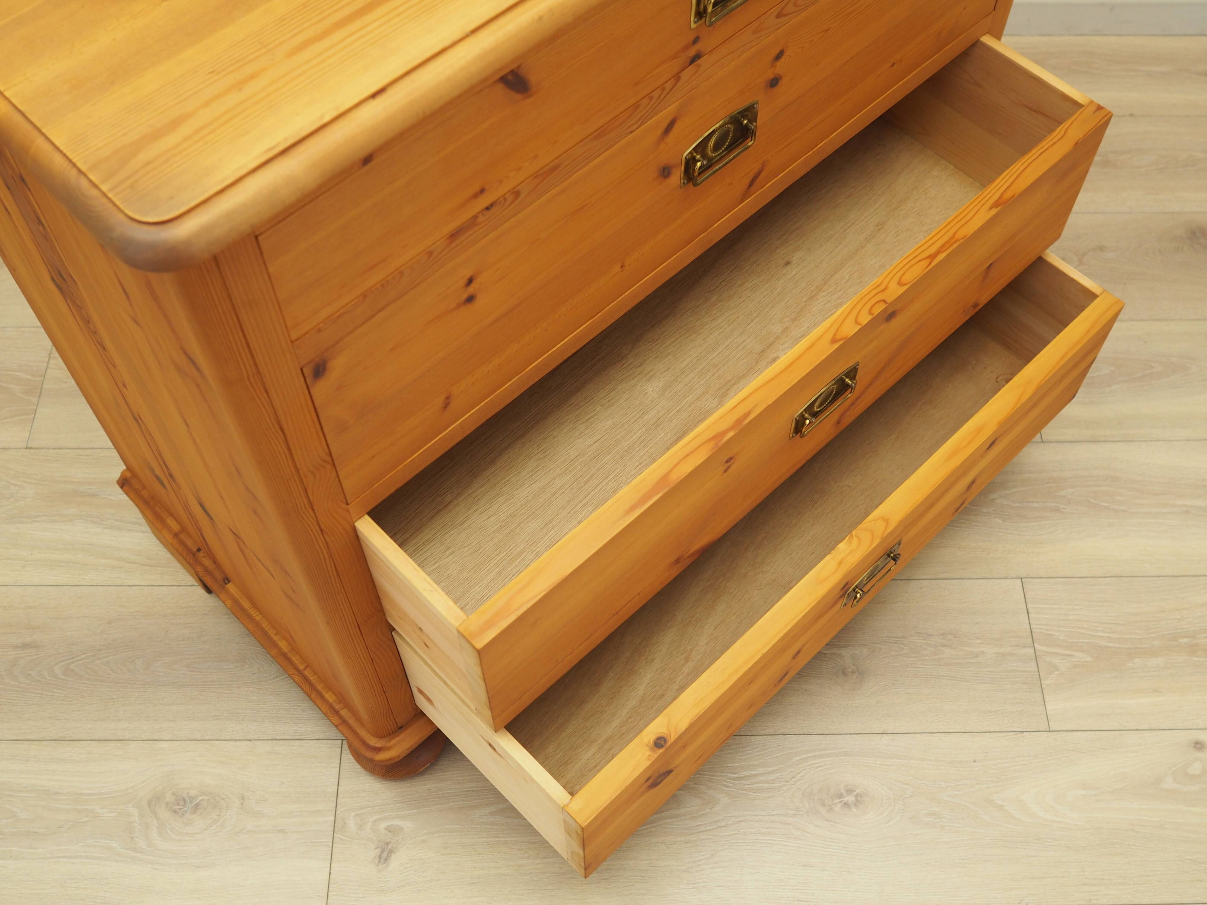 Pine chest of drawers, Danish design, 00s, production: Denmark